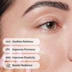model application of 100% Fermented Rose Hip Seed Oil