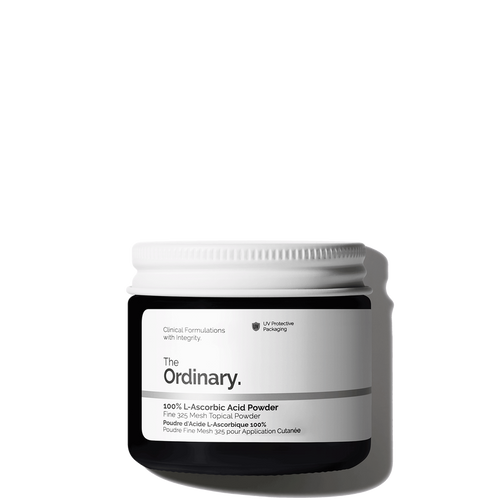 The Ordinary 100% L-Ascorbic Acid Powder pure Vitamin C for brightening, uneven skin tone, and anti-aging