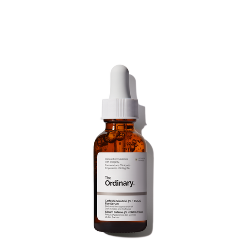 The Ordinary Caffeine Solution 5% + EGCG to target the look of dark circles and puffiness